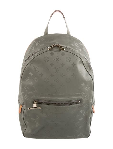 louis vuitton titanium backpack|louis vuitton backpack monogram.